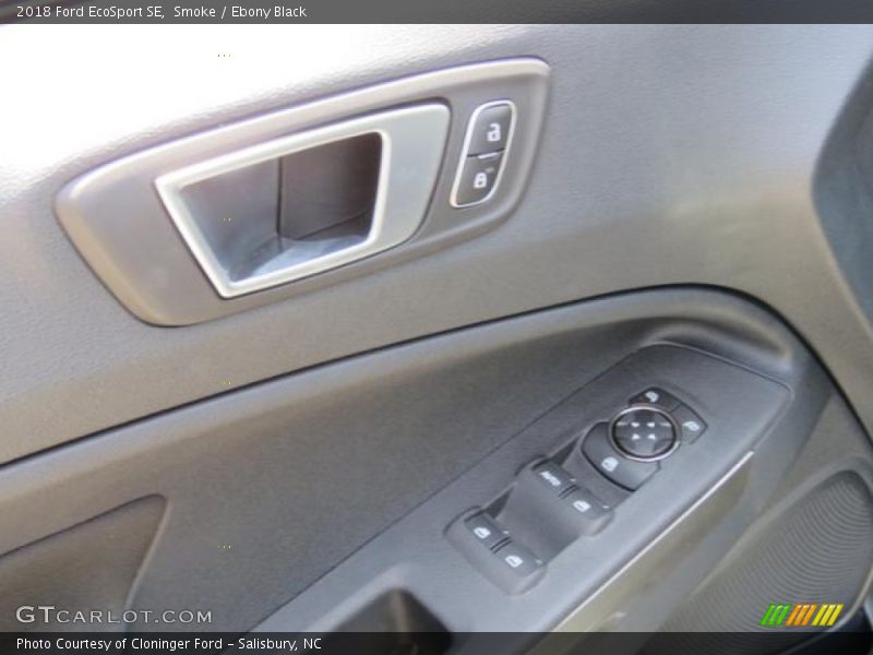 Smoke / Ebony Black 2018 Ford EcoSport SE