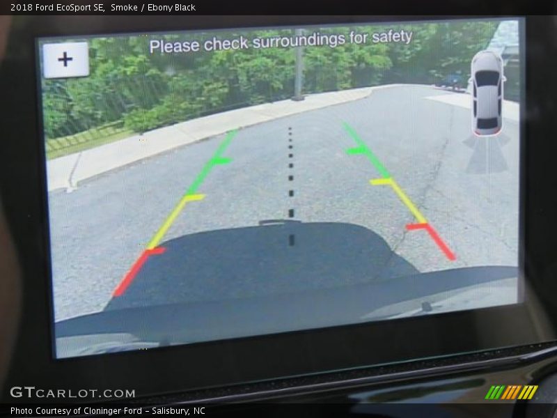 Smoke / Ebony Black 2018 Ford EcoSport SE