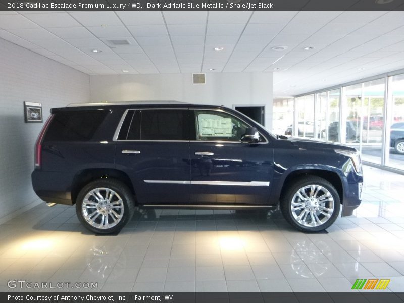  2018 Escalade Premium Luxury 4WD Dark Adriatic Blue Metallic