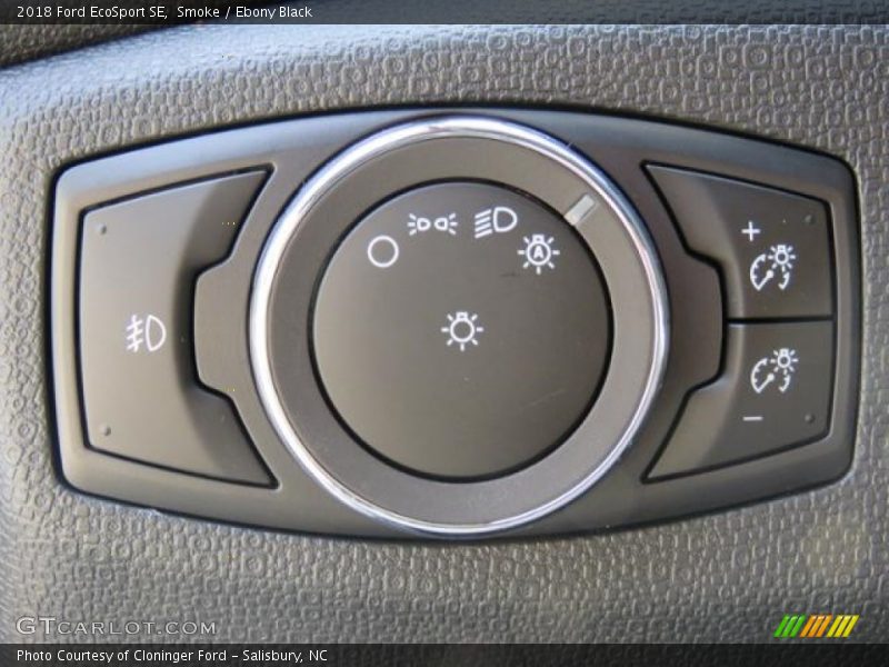 Smoke / Ebony Black 2018 Ford EcoSport SE