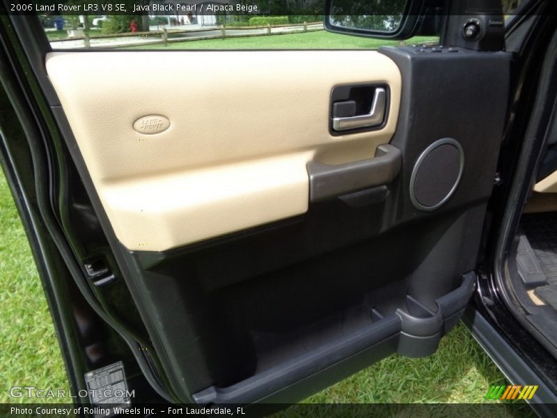 Java Black Pearl / Alpaca Beige 2006 Land Rover LR3 V8 SE