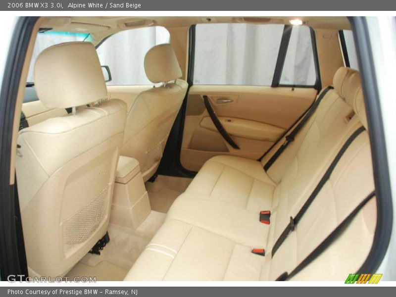 Alpine White / Sand Beige 2006 BMW X3 3.0i