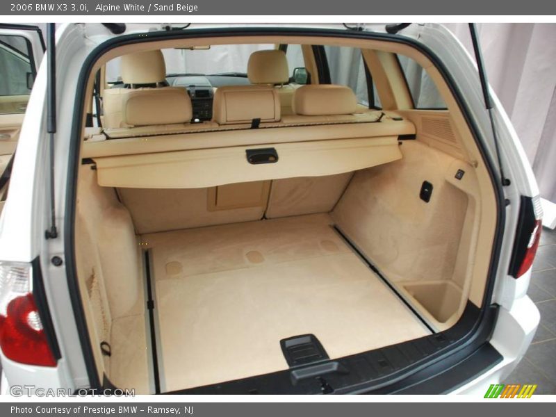 Alpine White / Sand Beige 2006 BMW X3 3.0i