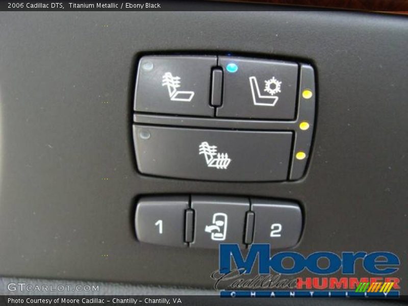 Titanium Metallic / Ebony Black 2006 Cadillac DTS