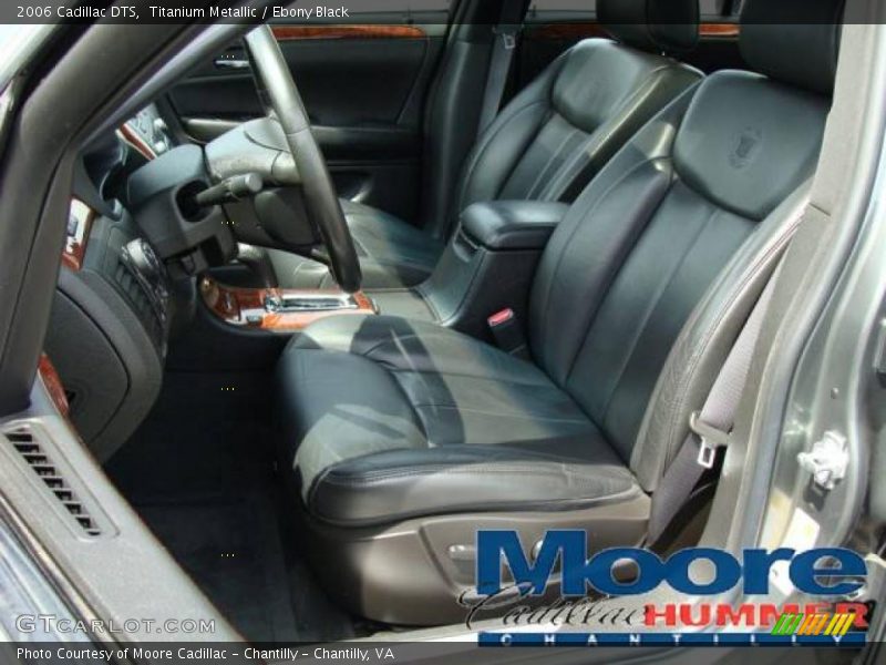 Titanium Metallic / Ebony Black 2006 Cadillac DTS