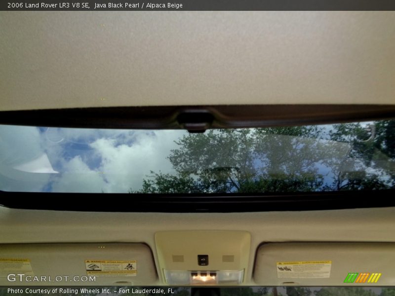 Java Black Pearl / Alpaca Beige 2006 Land Rover LR3 V8 SE