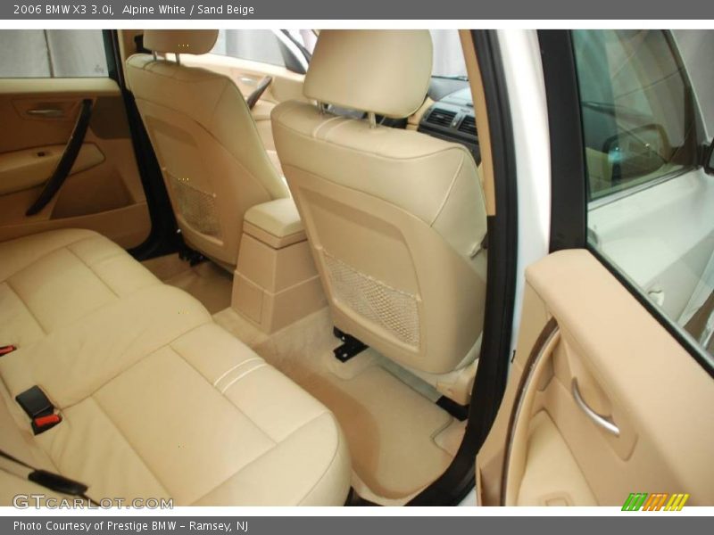 Alpine White / Sand Beige 2006 BMW X3 3.0i