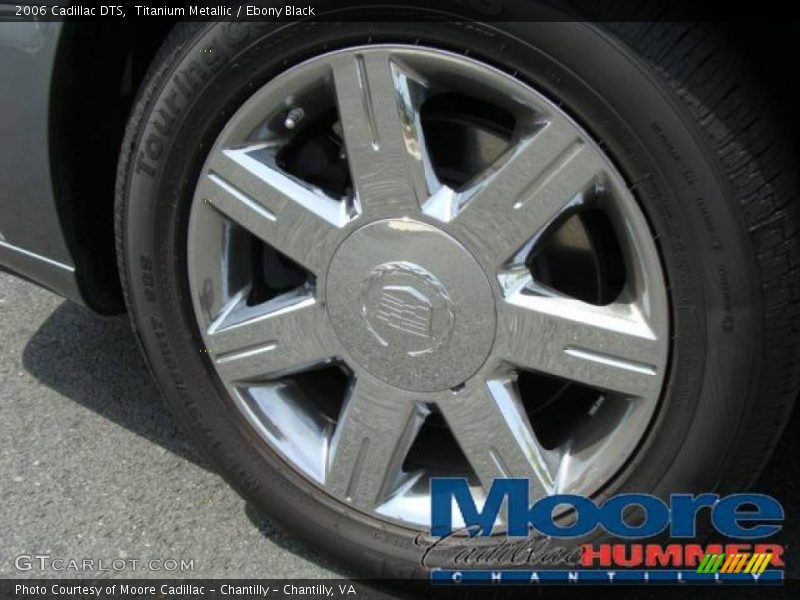 Titanium Metallic / Ebony Black 2006 Cadillac DTS