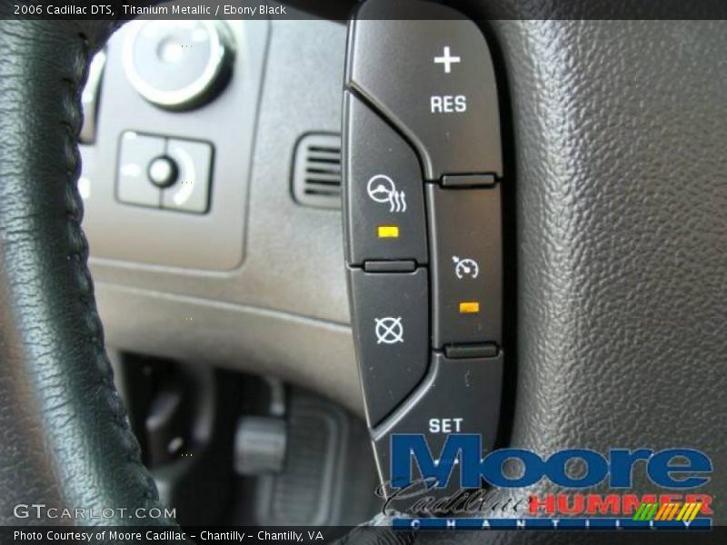 Titanium Metallic / Ebony Black 2006 Cadillac DTS