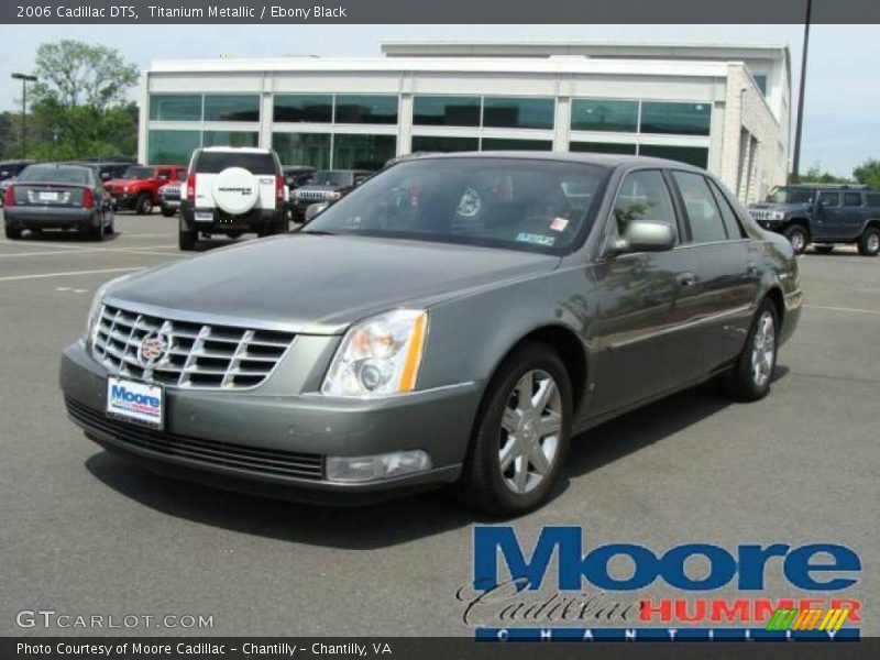 Titanium Metallic / Ebony Black 2006 Cadillac DTS