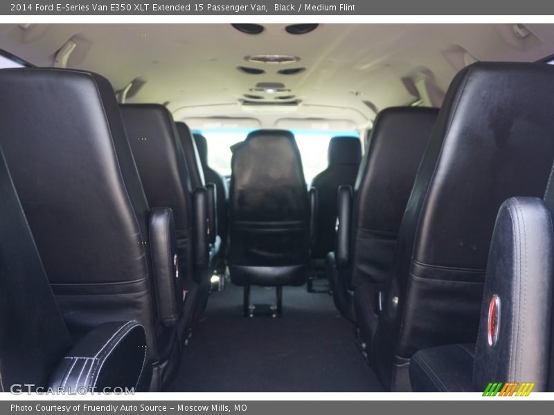 Black / Medium Flint 2014 Ford E-Series Van E350 XLT Extended 15 Passenger Van