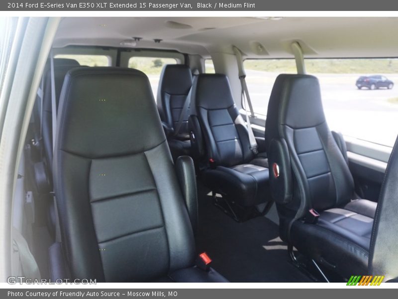 Black / Medium Flint 2014 Ford E-Series Van E350 XLT Extended 15 Passenger Van
