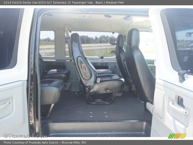 Black / Medium Flint 2014 Ford E-Series Van E350 XLT Extended 15 Passenger Van
