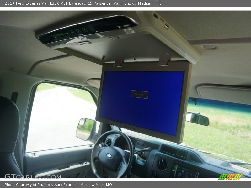 Black / Medium Flint 2014 Ford E-Series Van E350 XLT Extended 15 Passenger Van
