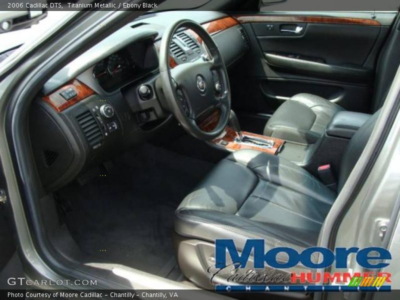 Titanium Metallic / Ebony Black 2006 Cadillac DTS