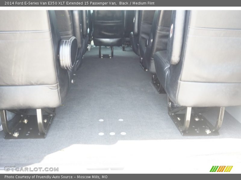 Black / Medium Flint 2014 Ford E-Series Van E350 XLT Extended 15 Passenger Van