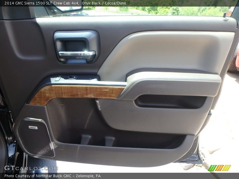 Onyx Black / Cocoa/Dune 2014 GMC Sierra 1500 SLT Crew Cab 4x4