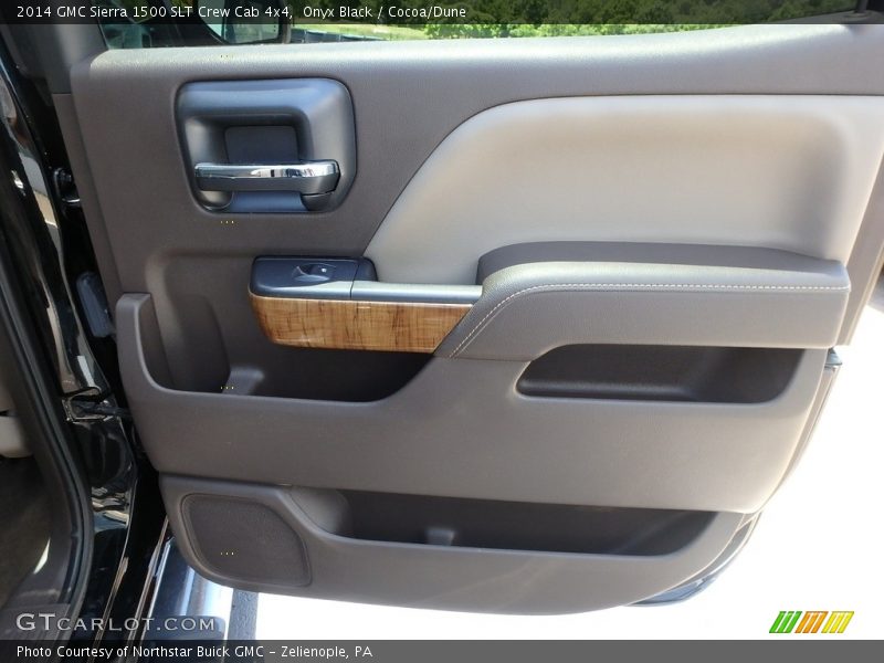 Onyx Black / Cocoa/Dune 2014 GMC Sierra 1500 SLT Crew Cab 4x4