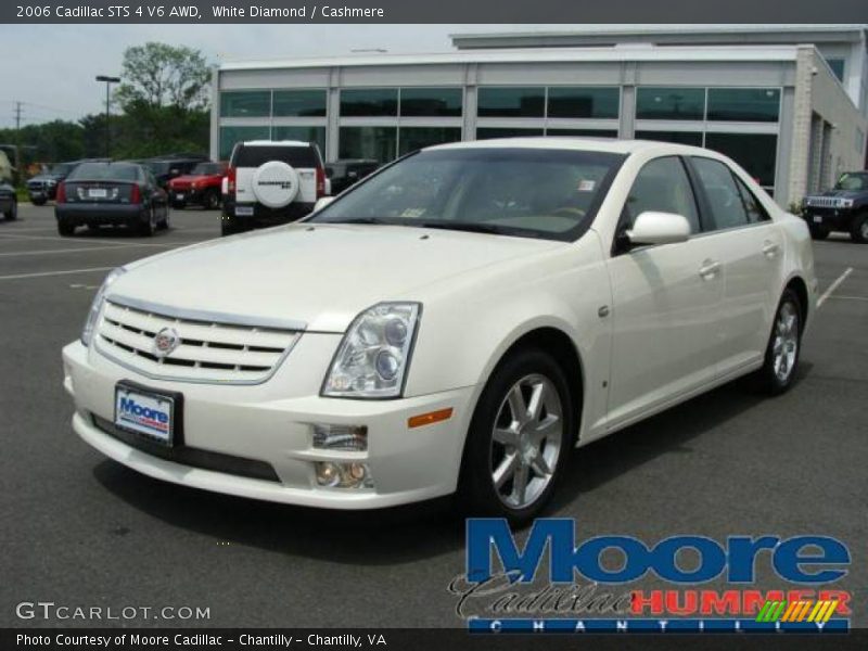 White Diamond / Cashmere 2006 Cadillac STS 4 V6 AWD
