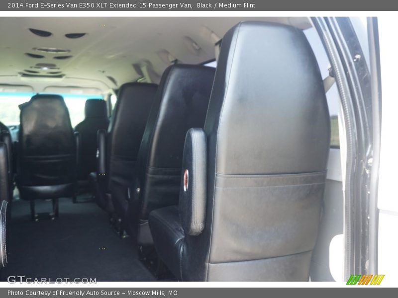 Black / Medium Flint 2014 Ford E-Series Van E350 XLT Extended 15 Passenger Van