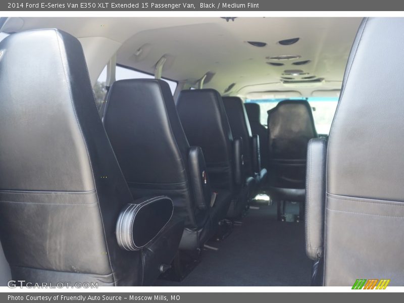 Black / Medium Flint 2014 Ford E-Series Van E350 XLT Extended 15 Passenger Van