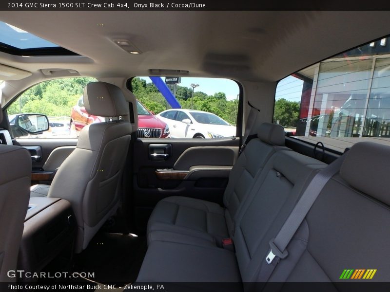Onyx Black / Cocoa/Dune 2014 GMC Sierra 1500 SLT Crew Cab 4x4