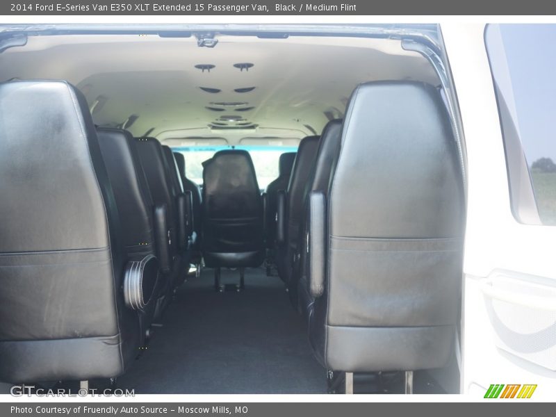 Black / Medium Flint 2014 Ford E-Series Van E350 XLT Extended 15 Passenger Van