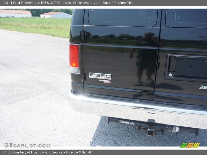 Black / Medium Flint 2014 Ford E-Series Van E350 XLT Extended 15 Passenger Van