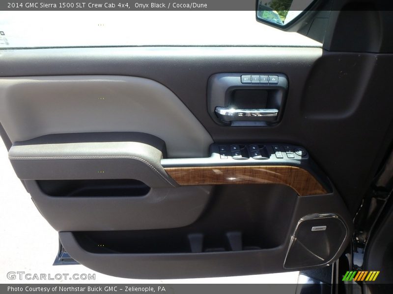 Onyx Black / Cocoa/Dune 2014 GMC Sierra 1500 SLT Crew Cab 4x4
