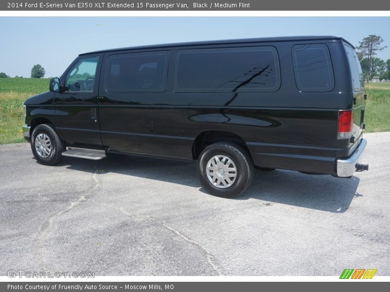 Black / Medium Flint 2014 Ford E-Series Van E350 XLT Extended 15 Passenger Van
