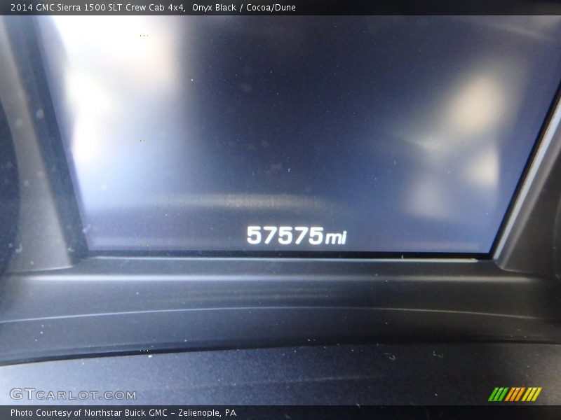 Onyx Black / Cocoa/Dune 2014 GMC Sierra 1500 SLT Crew Cab 4x4