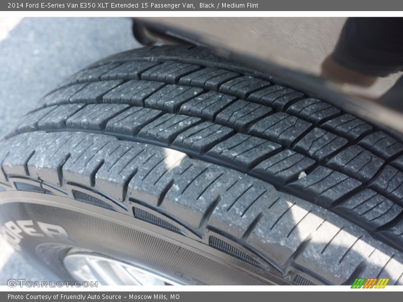 Black / Medium Flint 2014 Ford E-Series Van E350 XLT Extended 15 Passenger Van