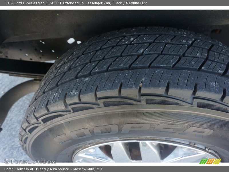 Black / Medium Flint 2014 Ford E-Series Van E350 XLT Extended 15 Passenger Van