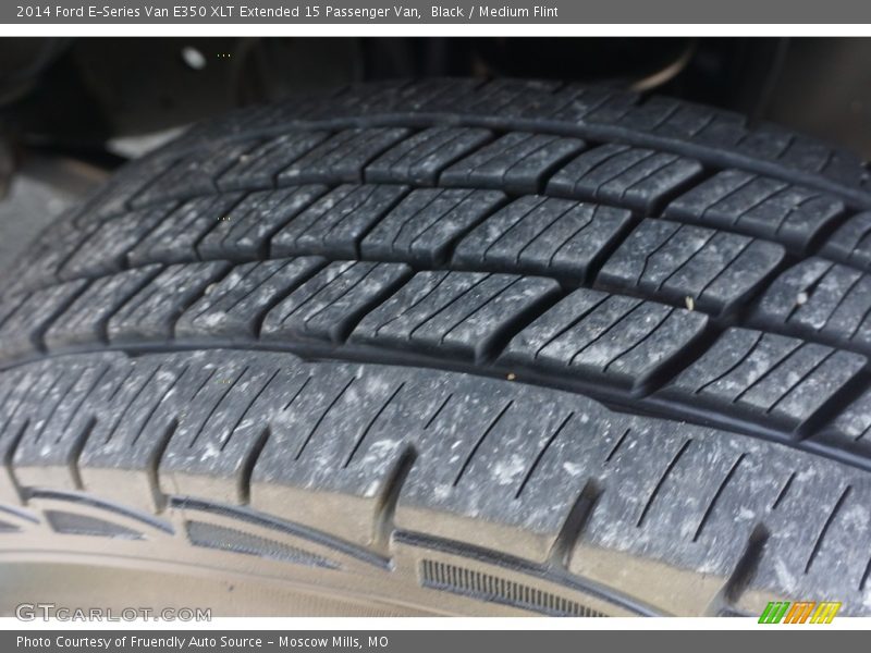 Black / Medium Flint 2014 Ford E-Series Van E350 XLT Extended 15 Passenger Van