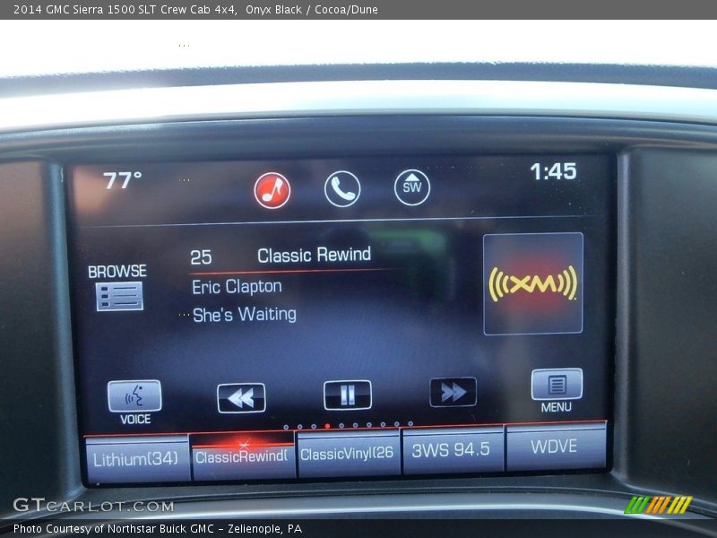 Onyx Black / Cocoa/Dune 2014 GMC Sierra 1500 SLT Crew Cab 4x4
