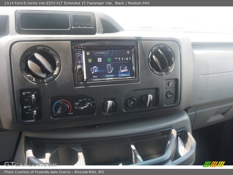 Black / Medium Flint 2014 Ford E-Series Van E350 XLT Extended 15 Passenger Van