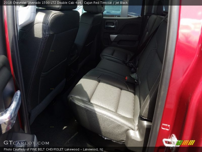 Cajun Red Tintcoat / Jet Black 2018 Chevrolet Silverado 1500 LTZ Double Cab 4x4