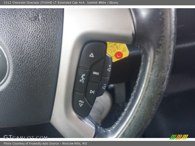 Summit White / Ebony 2012 Chevrolet Silverado 2500HD LT Extended Cab 4x4