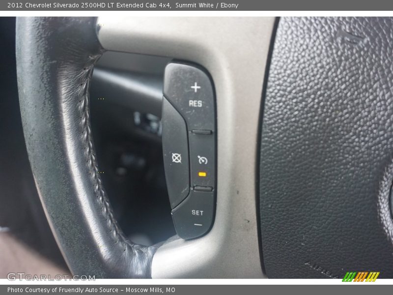 Summit White / Ebony 2012 Chevrolet Silverado 2500HD LT Extended Cab 4x4
