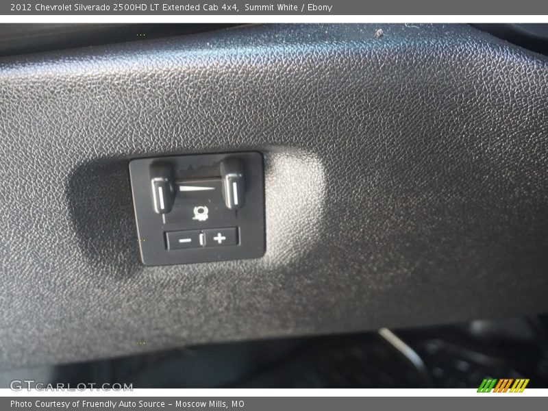 Summit White / Ebony 2012 Chevrolet Silverado 2500HD LT Extended Cab 4x4