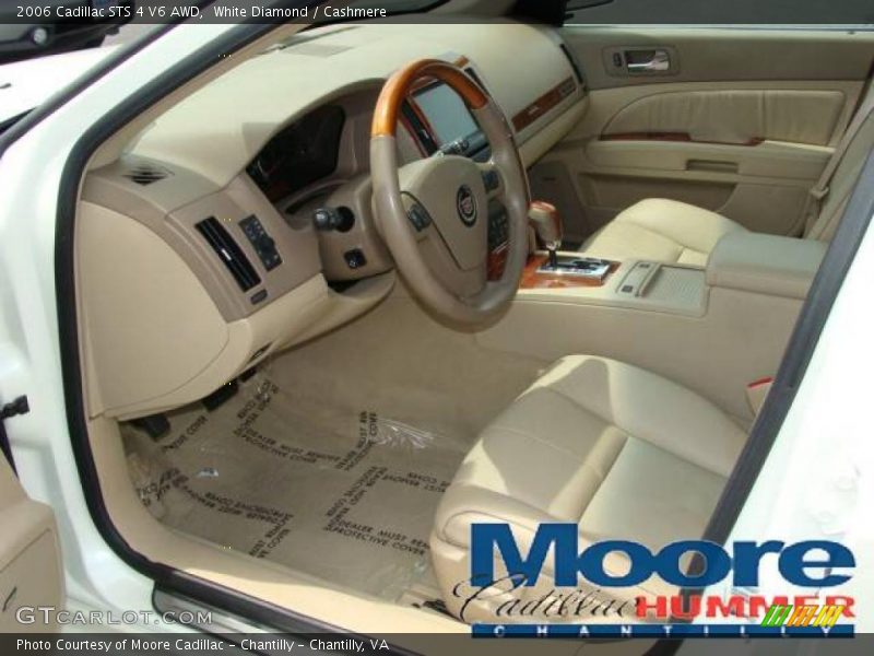 White Diamond / Cashmere 2006 Cadillac STS 4 V6 AWD