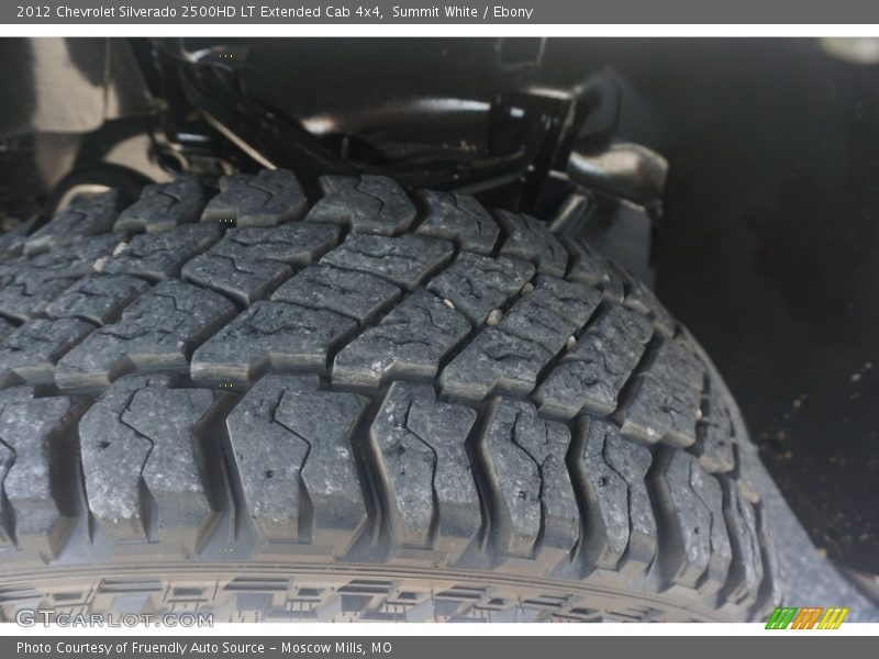 Summit White / Ebony 2012 Chevrolet Silverado 2500HD LT Extended Cab 4x4
