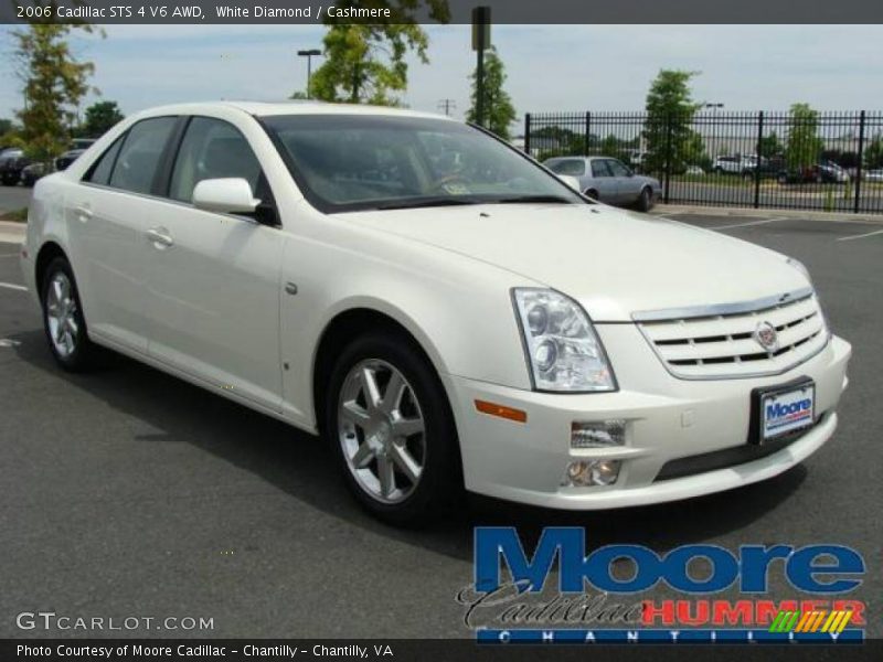 White Diamond / Cashmere 2006 Cadillac STS 4 V6 AWD