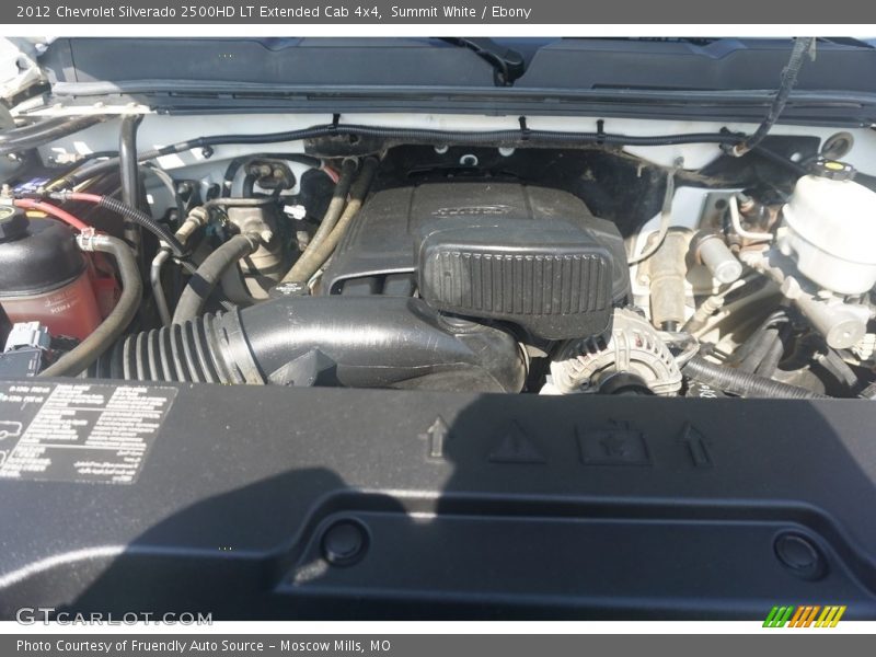 Summit White / Ebony 2012 Chevrolet Silverado 2500HD LT Extended Cab 4x4