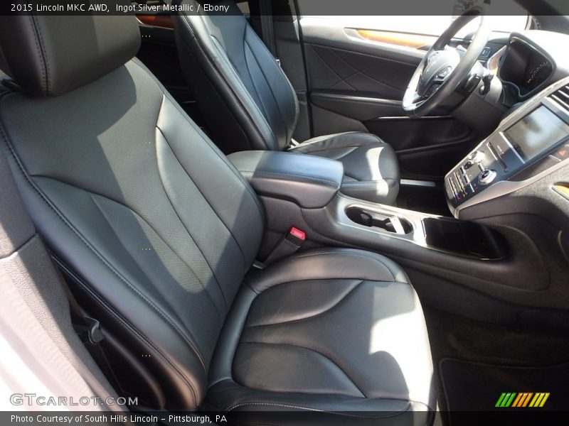 Ingot Silver Metallic / Ebony 2015 Lincoln MKC AWD