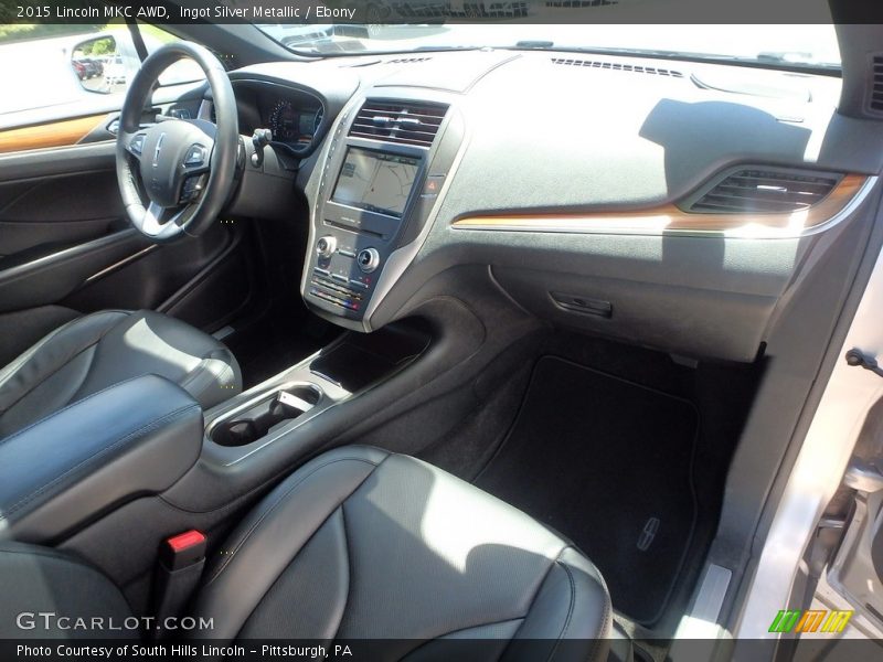 Ingot Silver Metallic / Ebony 2015 Lincoln MKC AWD