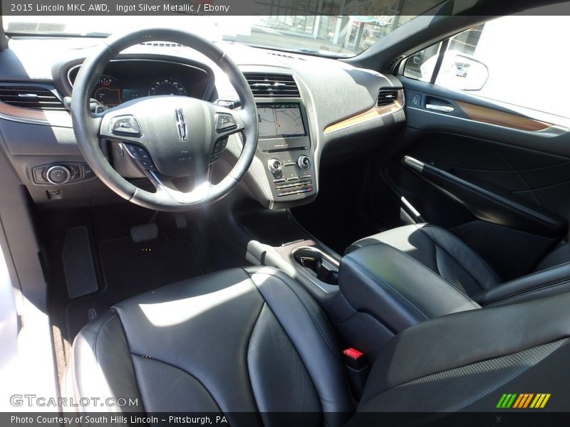 Ingot Silver Metallic / Ebony 2015 Lincoln MKC AWD