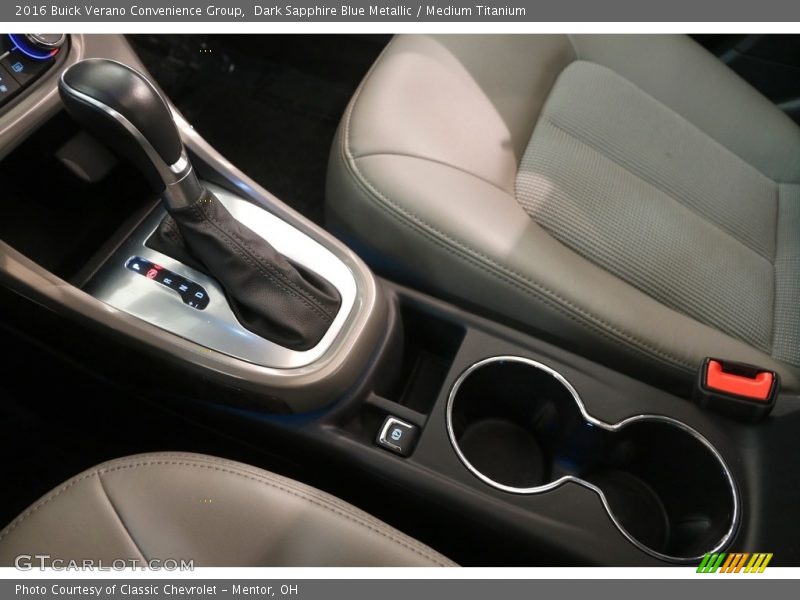 Dark Sapphire Blue Metallic / Medium Titanium 2016 Buick Verano Convenience Group