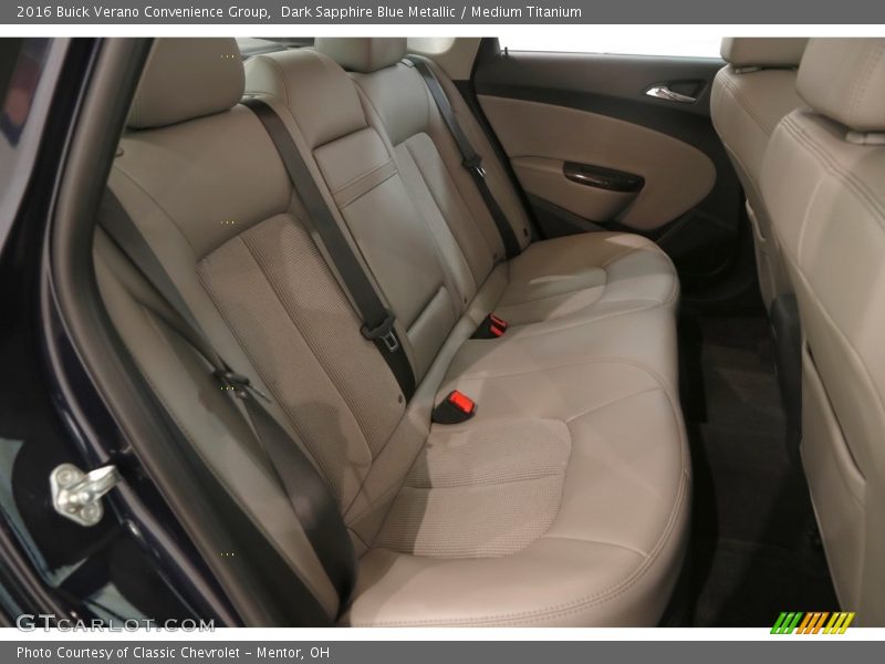 Dark Sapphire Blue Metallic / Medium Titanium 2016 Buick Verano Convenience Group
