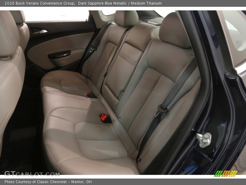Dark Sapphire Blue Metallic / Medium Titanium 2016 Buick Verano Convenience Group
